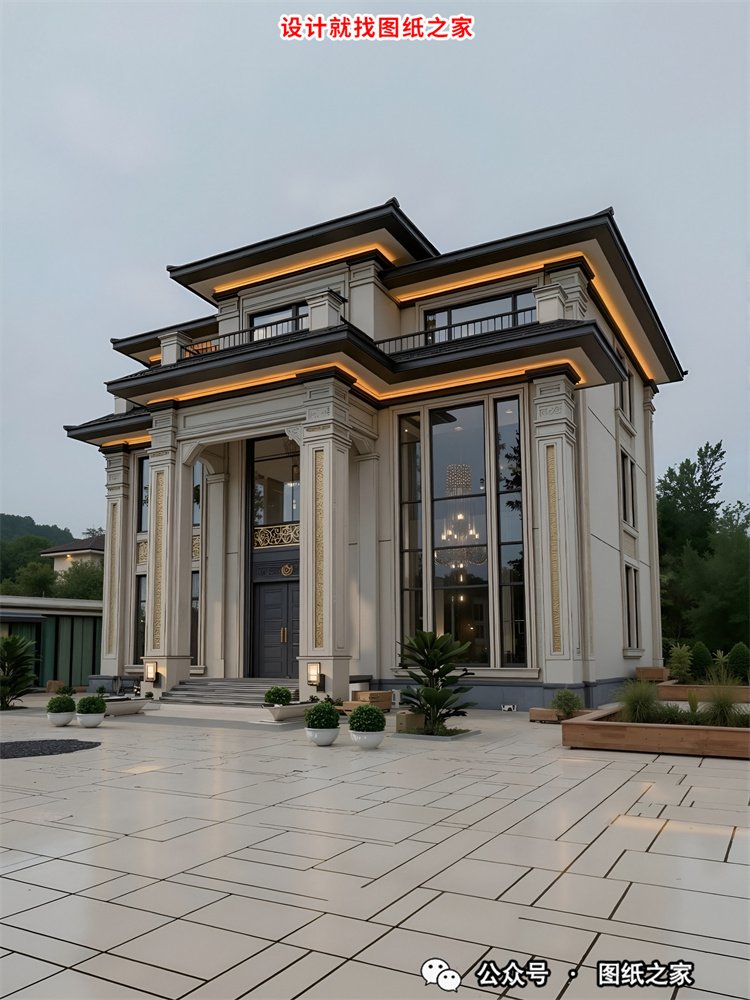 7款农村三间自建楼房设计方案，村长看了都点赞