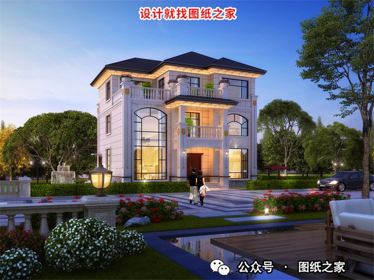 7款农村三间自建楼房设计方案，村长看了都点赞