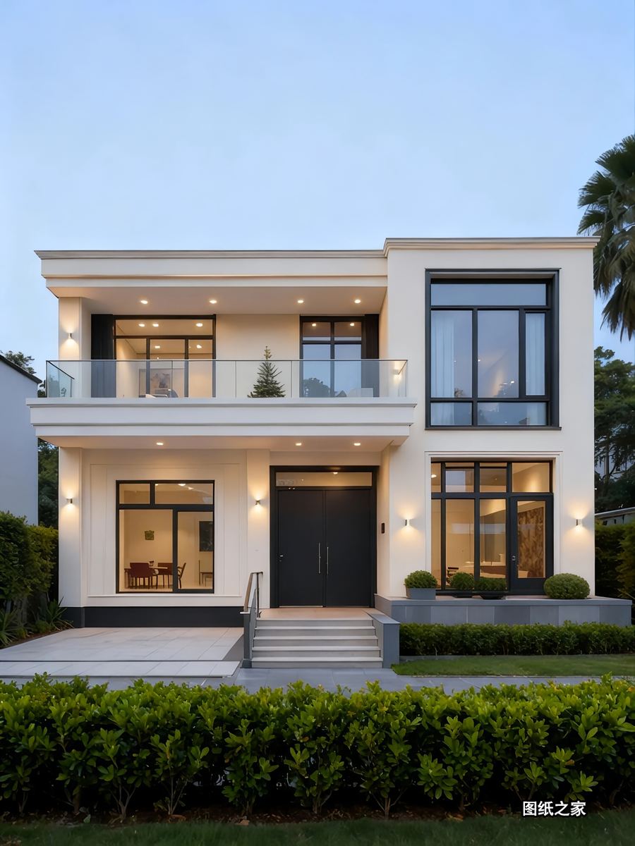 自建房采光设计，明亮通透不压抑 - 别墅设计效果图