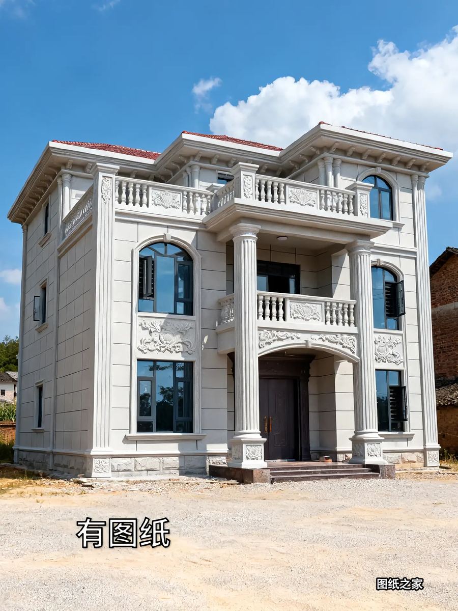 高端乡村别墅设计，享受级居住体验 - 别墅设计效果图