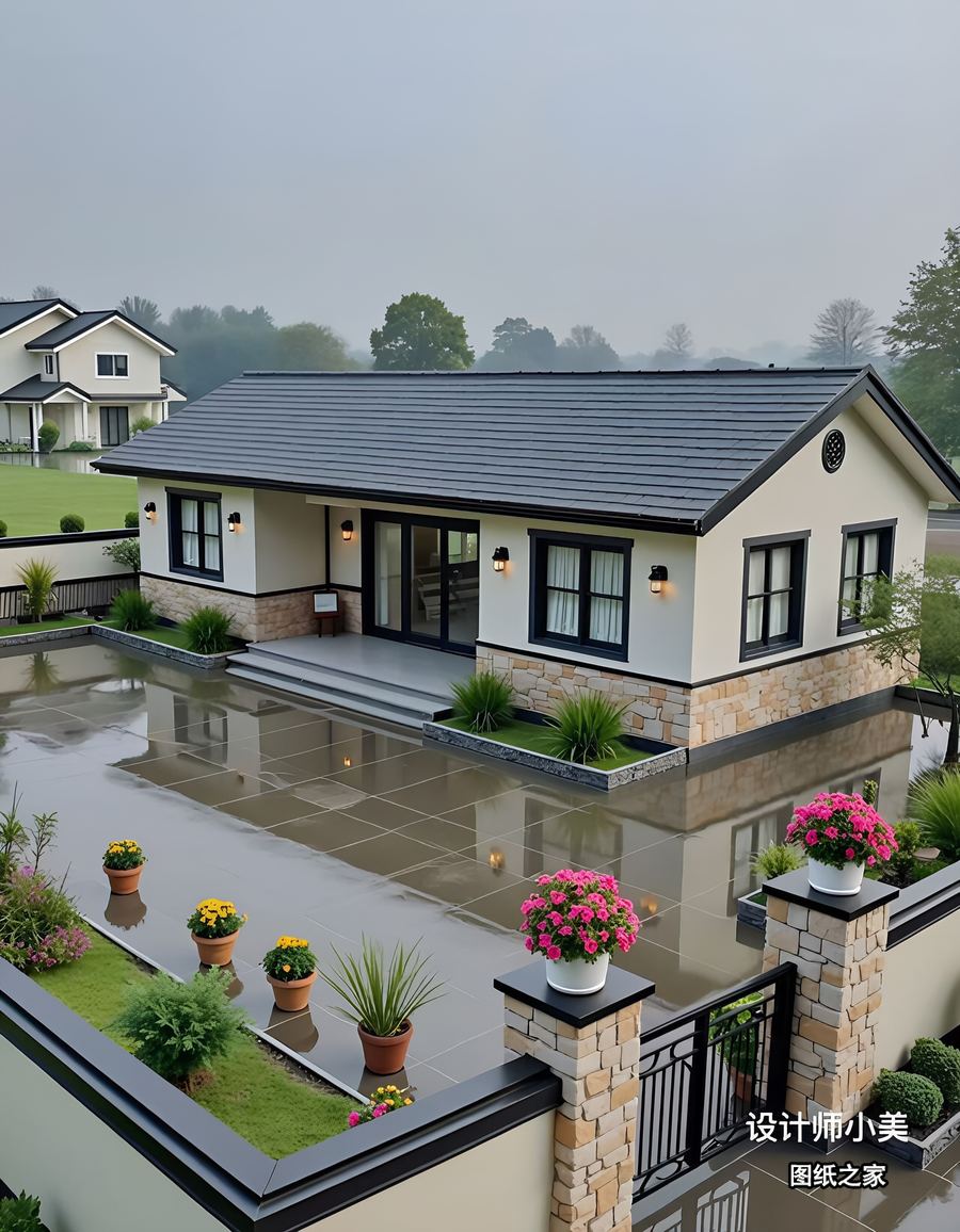养老房这样设计，父母住得舒心又安心 - 别墅设计效果图