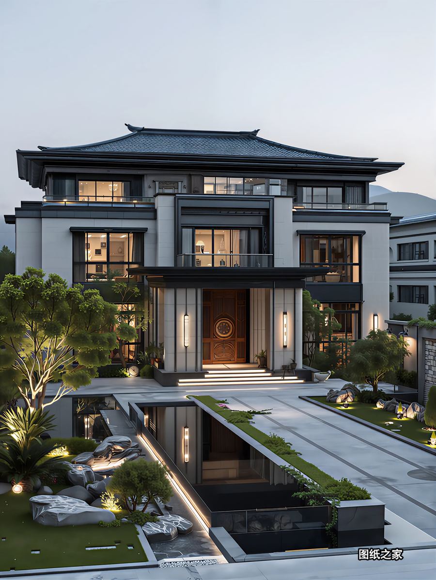  回乡建房，这才是我想要的家的样子 - 别墅设计效果图