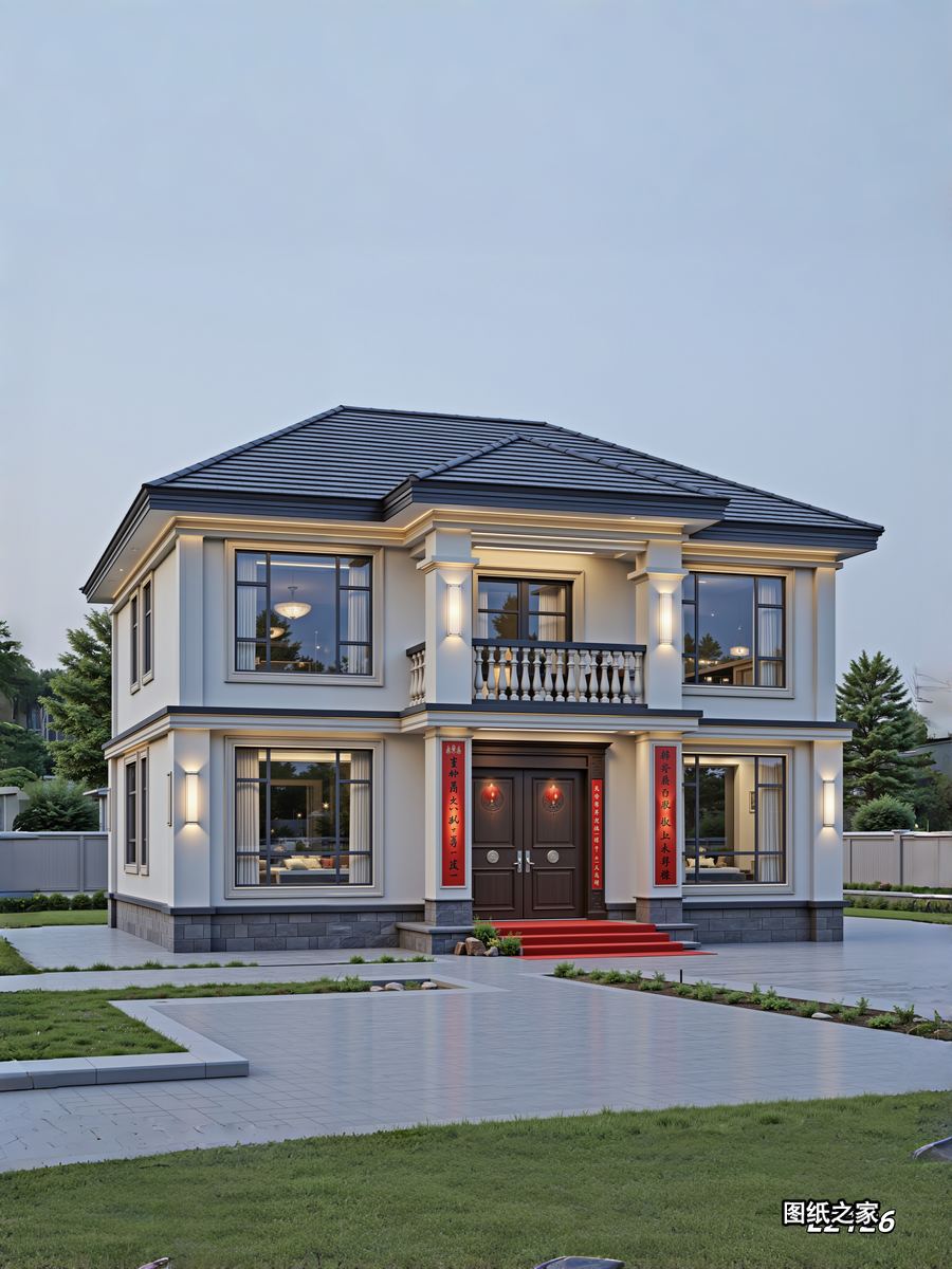 小而精致的自建房，温馨又好打理 - 别墅设计效果图