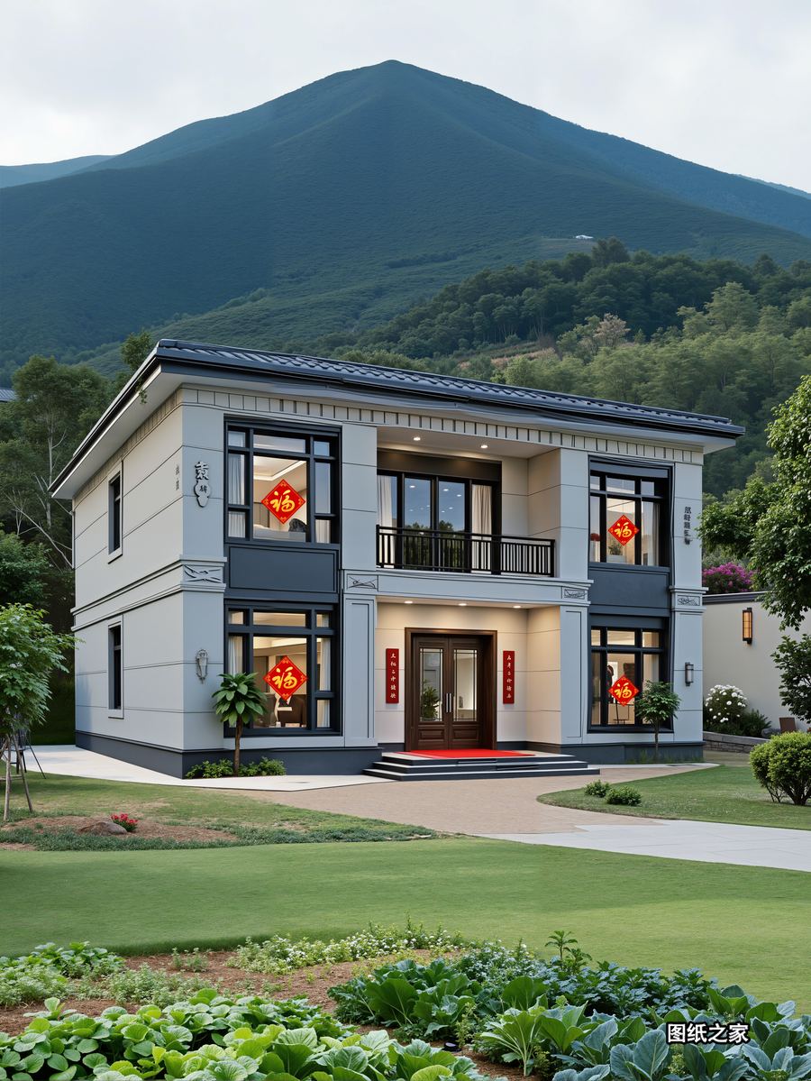 农村建房不将就，住得舒心最重要 - 别墅设计效果图