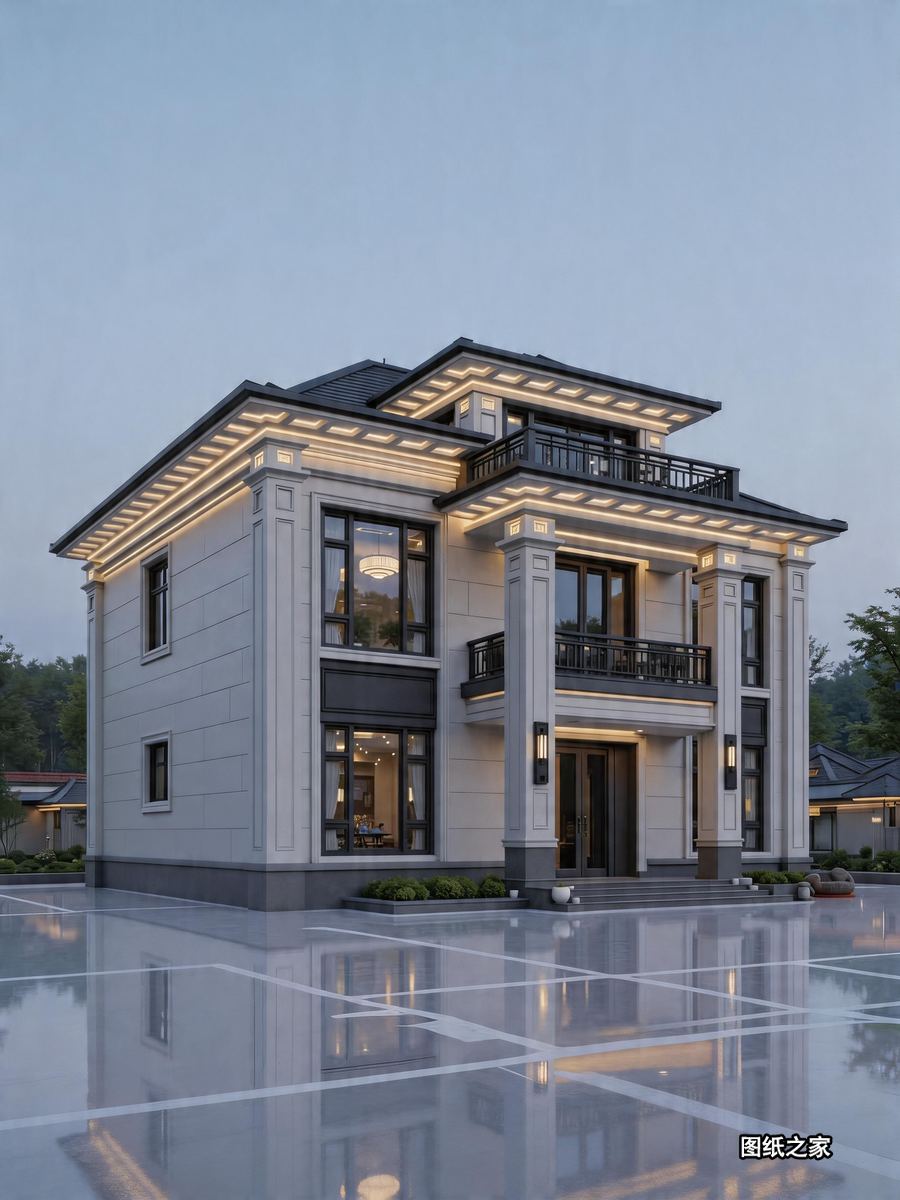这样的乡村别墅，住过就不想换 - 别墅设计效果图