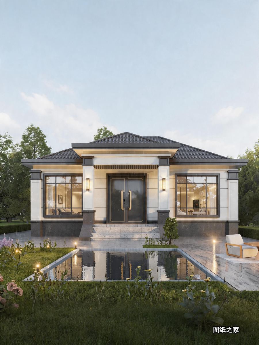 有温度的自建房，住着安心又踏实 - 别墅设计效果图