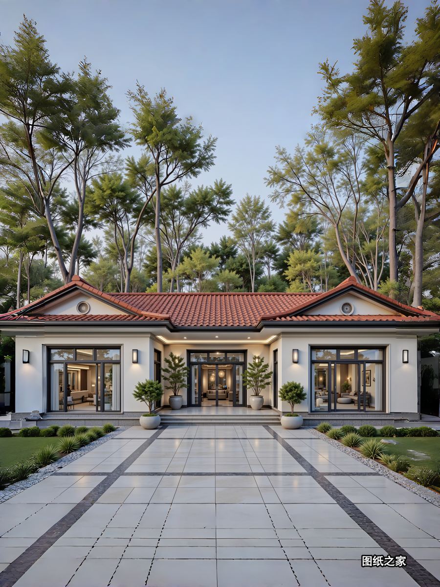 这样的农村别墅，看一眼就忘不了 - 别墅设计效果图