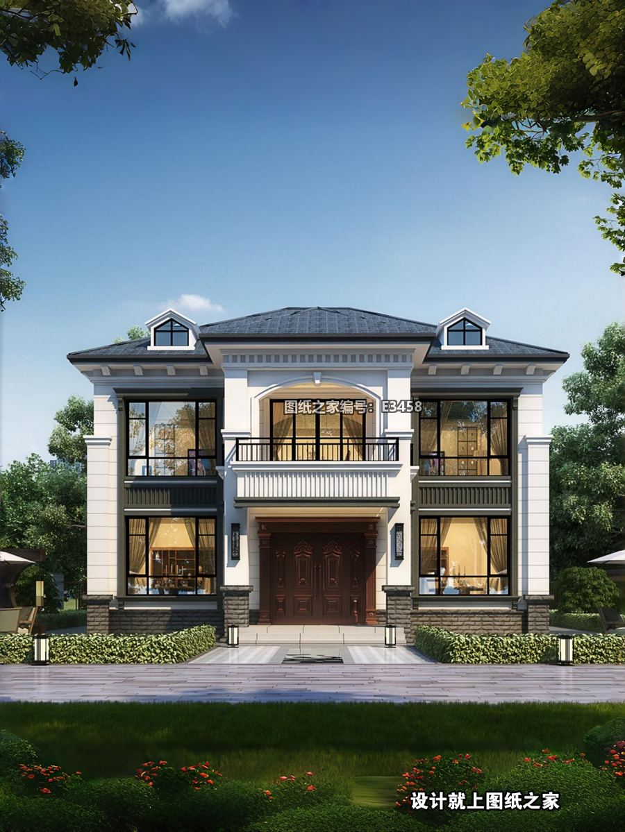 这样的房子建农村，太有面子了 - 别墅设计效果图